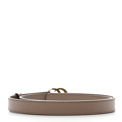 Gucci Calfskin Double G 20mm Belt 80 32 Porcelain Rose 2 of 6