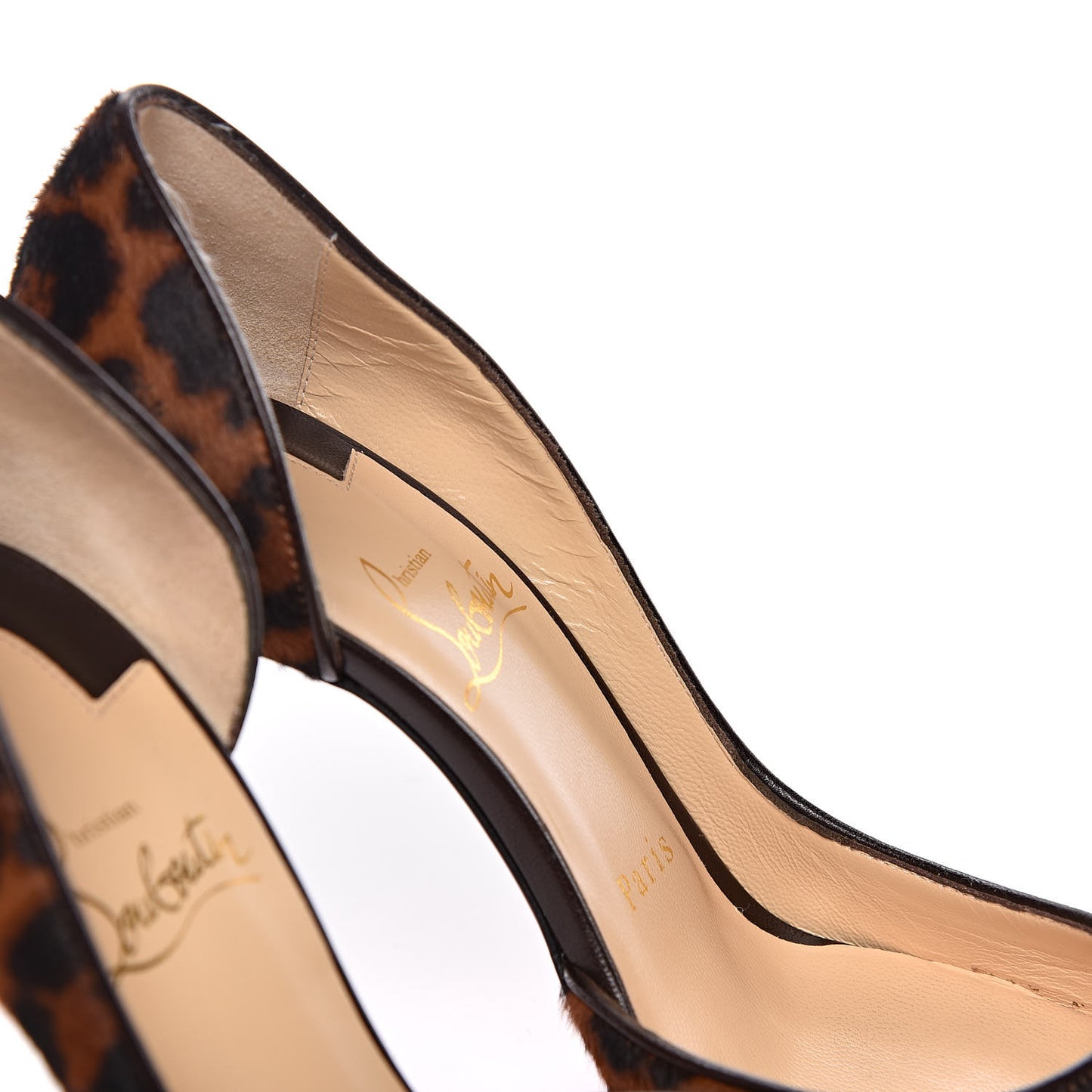 Pony Hair Dark Leopard Iriza 100 Pumps 36 Brown