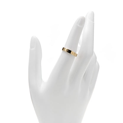 Cartier 18K Yellow Gold 3.5mm LOVE Wedding Band Ring 53 6.25 2 of 4