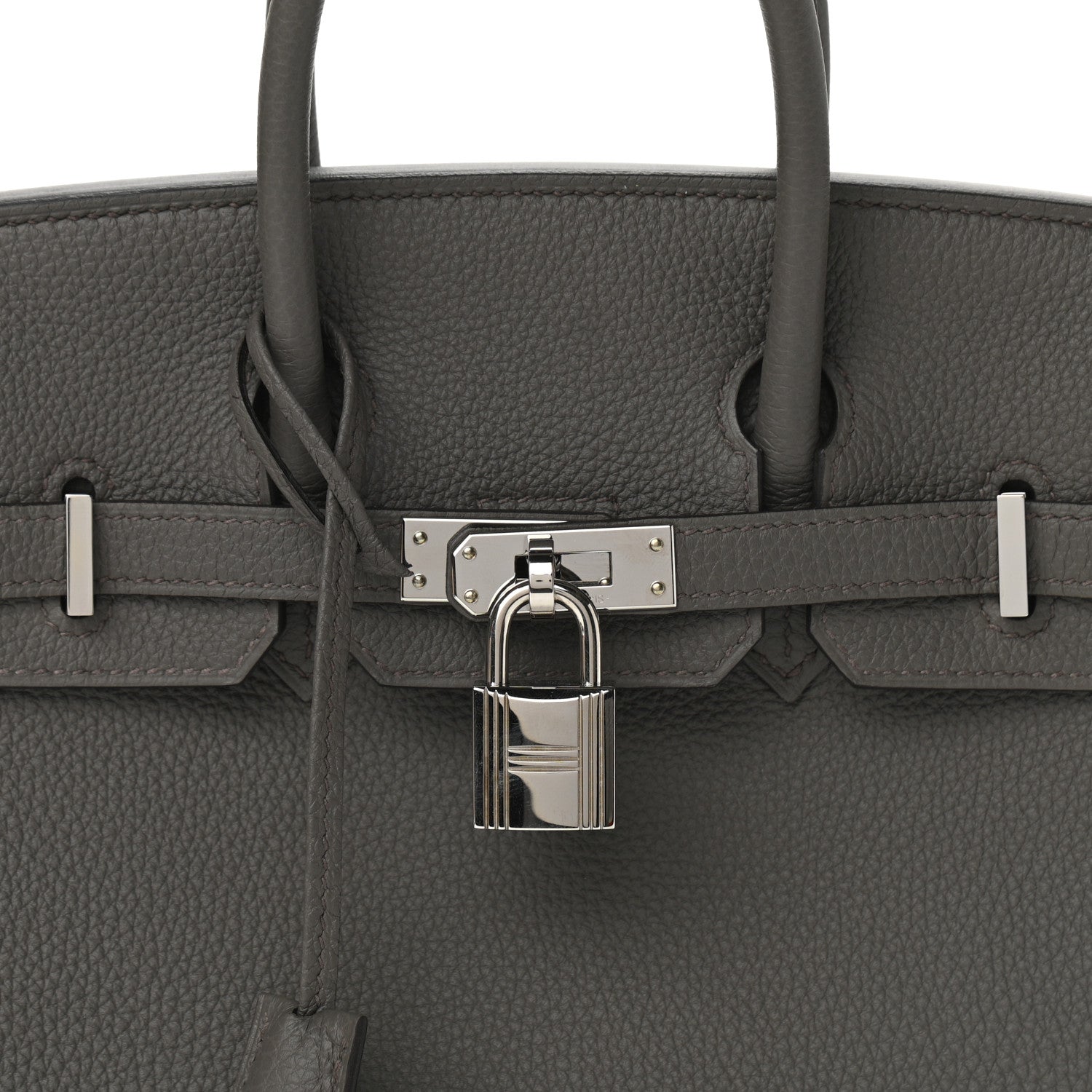 Hermes Togo Birkin 25 Etain 8 of 11