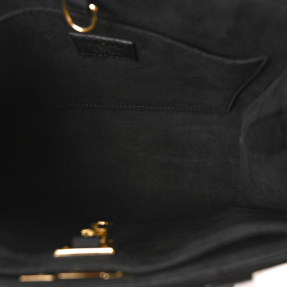 Louis Vuitton Calfskin Lock & Go Tote Black 5 of 11