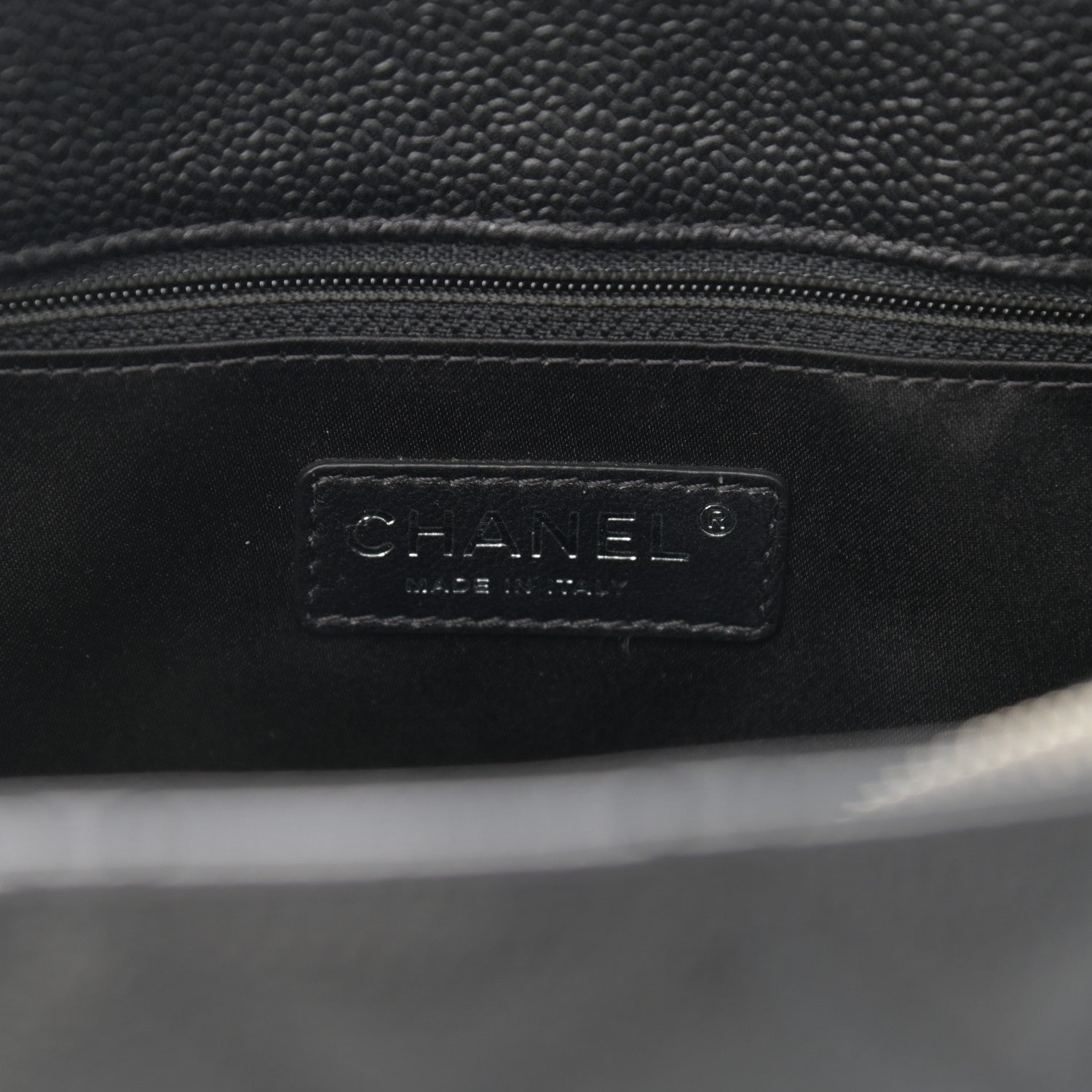 Chanel Caviar Quilted Grand Shopping Tote GST Black 5 of 9