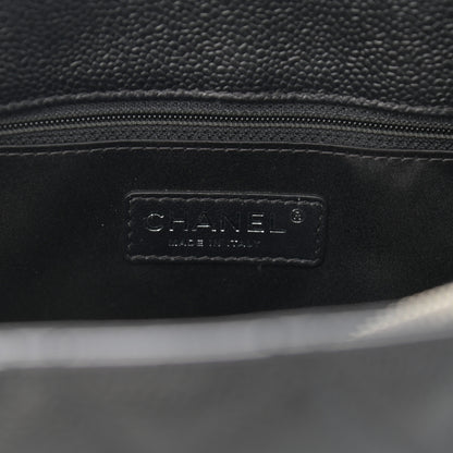 Chanel Caviar Quilted Grand Shopping Tote GST Black 5 of 9