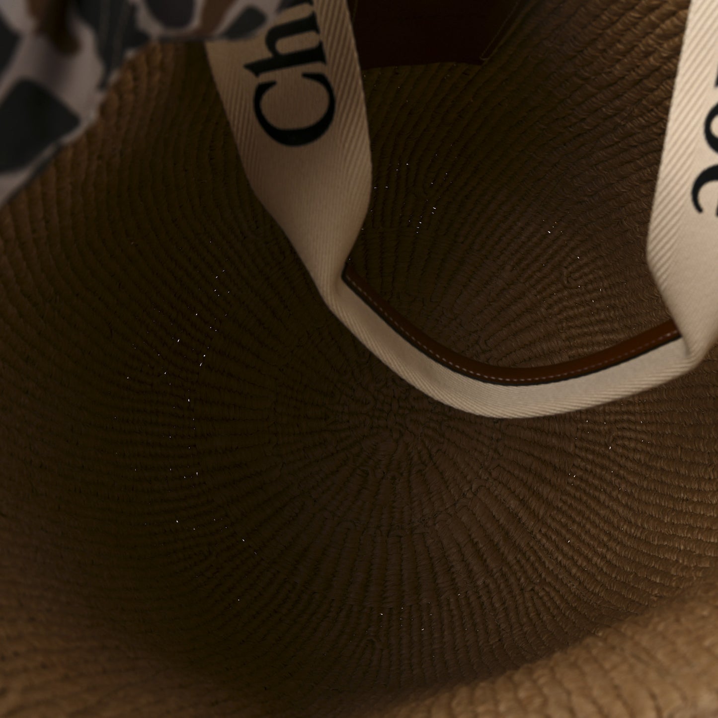 X MIFUKO Raffia Large Woody Basket Bag White