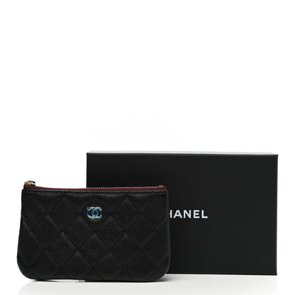 Chanel Caviar Quilted Small Pouch Black 8 of 8