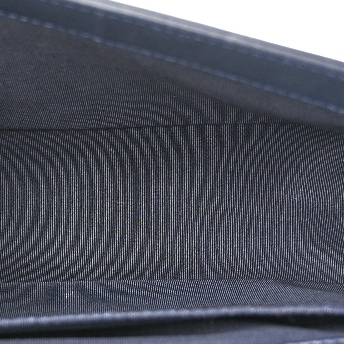 Lambskin Quilted Medium Boy Flap Navy