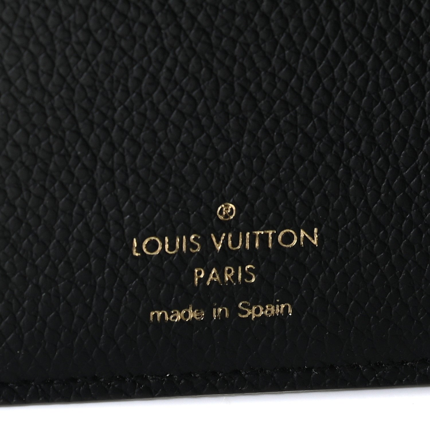 Louis Vuitton Monogram Pallas Compact Wallet Black 5 of 10