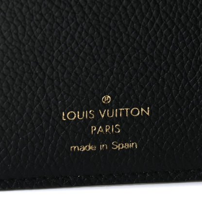 Louis Vuitton Monogram Pallas Compact Wallet Black 5 of 10