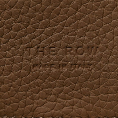 The Row Grained Calfskin Soft Margaux 10 Bag Dark Taupe 6 of 9