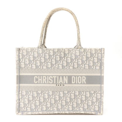Christian Dior Oblique Medium Book Tote Grey 1 of 10