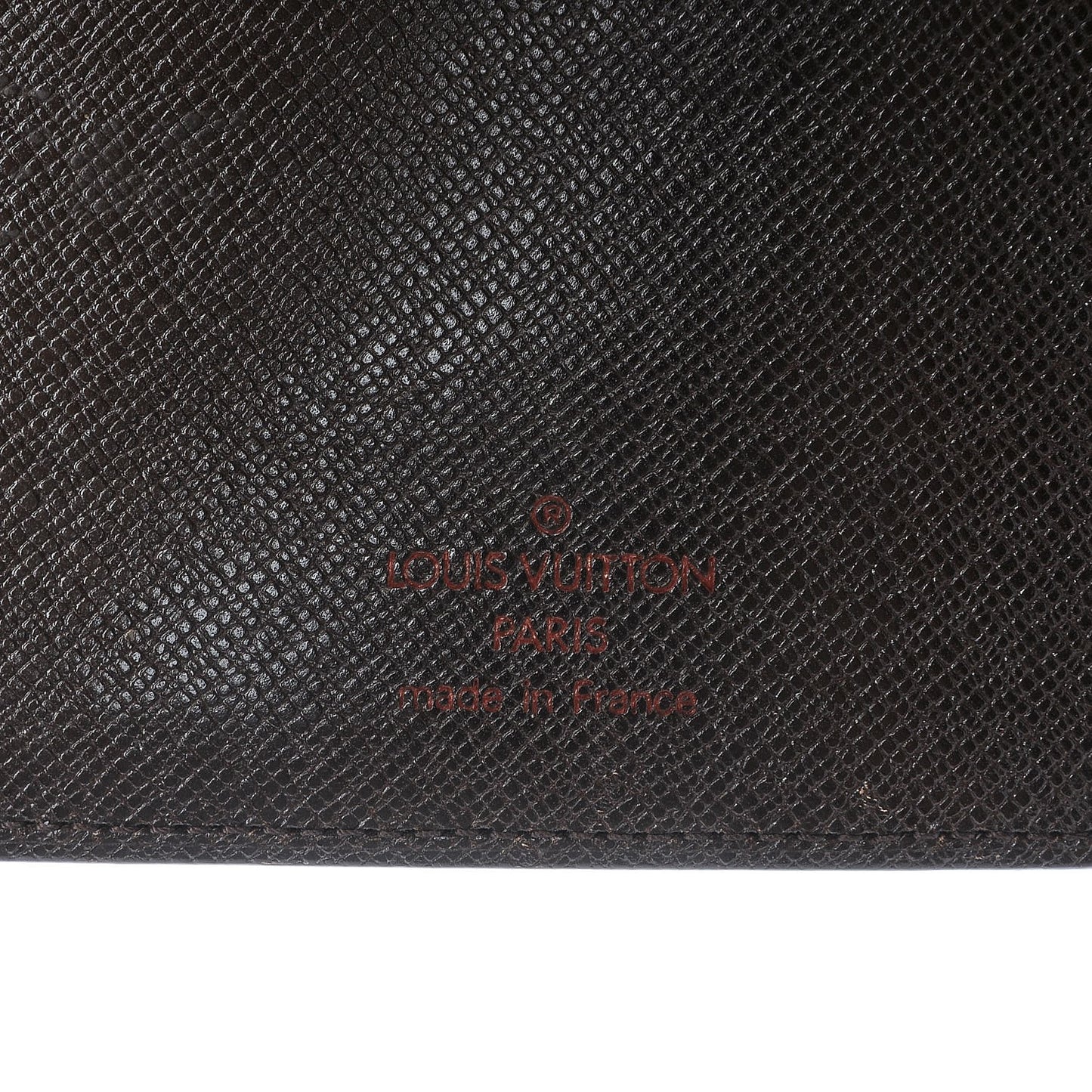 Damier Ebene Medium Ring Agenda Cover
