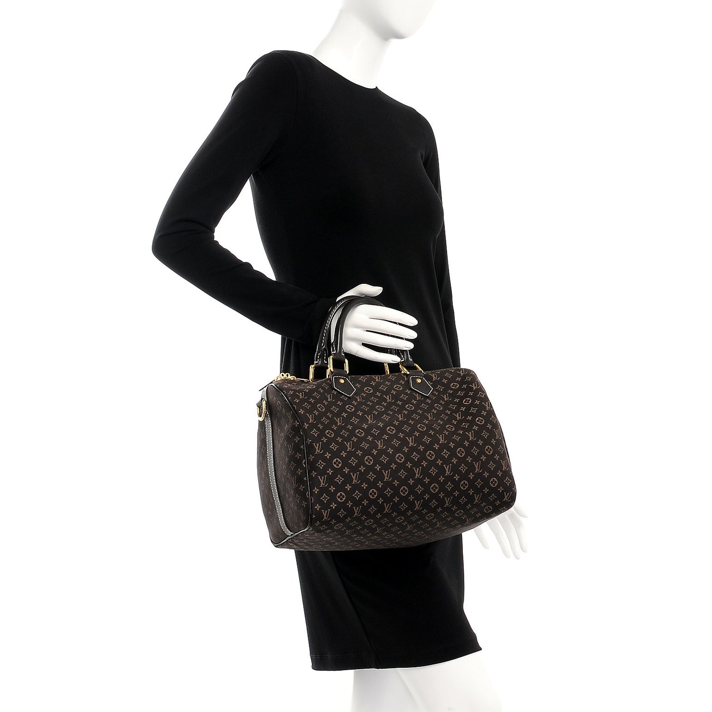 Monogram Idylle Speedy Bandouliere 30 Fusain