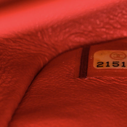 Chanel Patent Calfskin Quilted Medium Double Flap Red 7 of 10