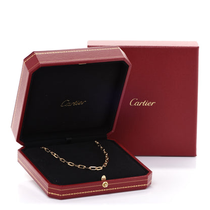 Cartier 18K Yellow Gold SM Santos De Cartier Link Necklace 6 of 6
