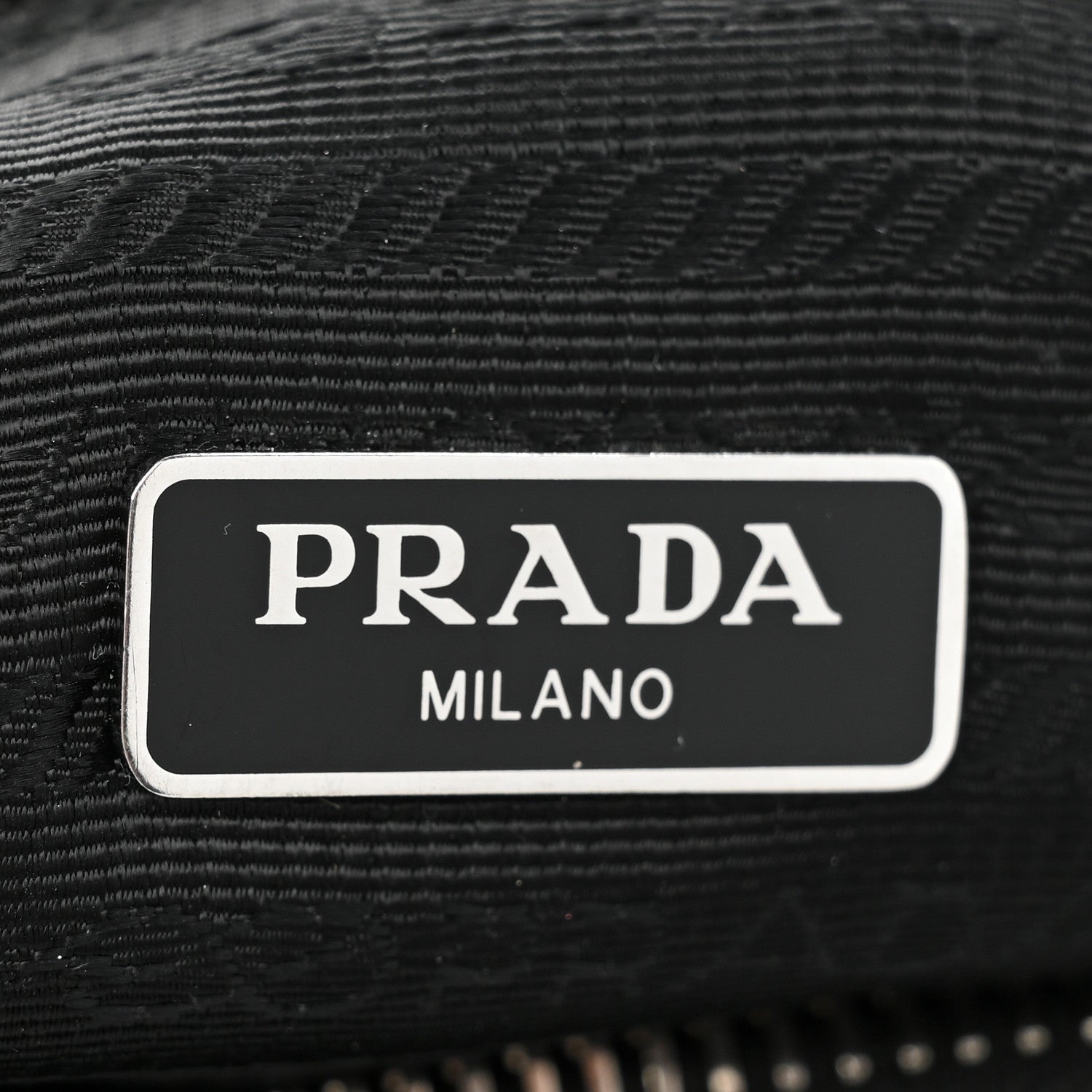 Prada Nylon Re-Edition 2005 Shoulder Bag Black 6 of 11