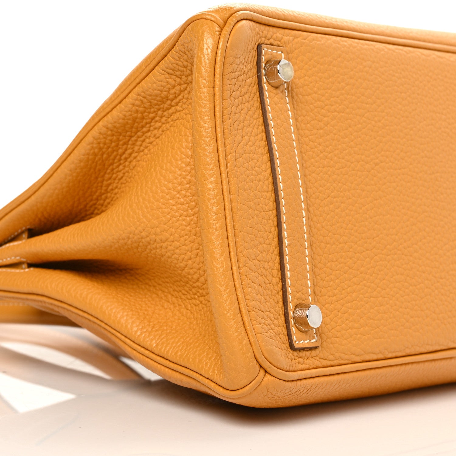Hermes Togo Birkin 30 Moutarde 9 of 10