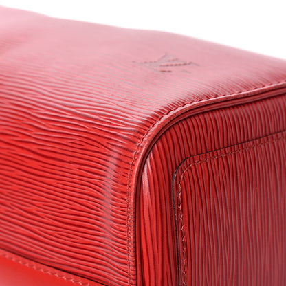 Louis Vuitton Epi Speedy 25 Castillan Red 13 of 15