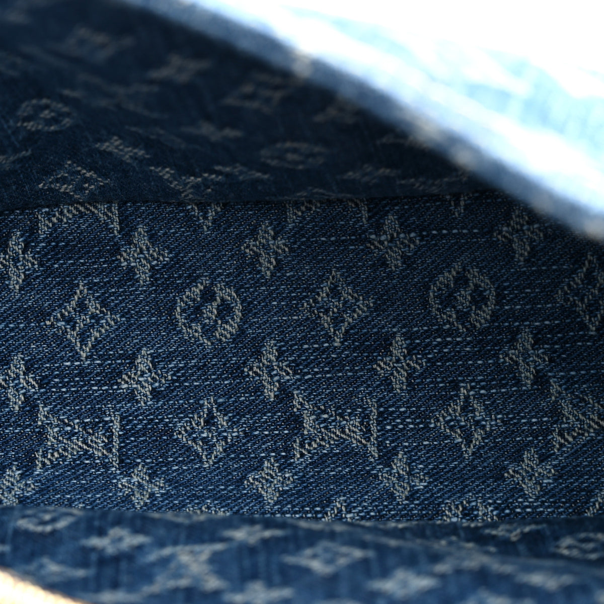 Louis Vuitton Monogram Denim Diane Blue 5 of 11