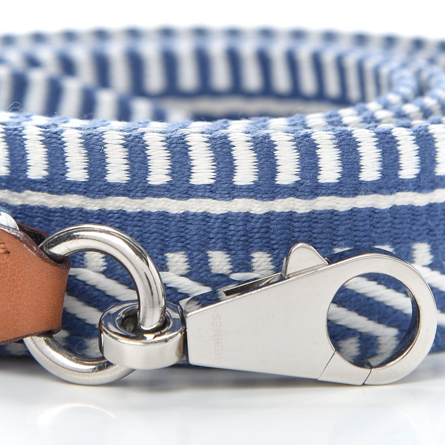 Toile Swift 25mm Sangle ZigZag Shoulder Strap Bleu Brighton
