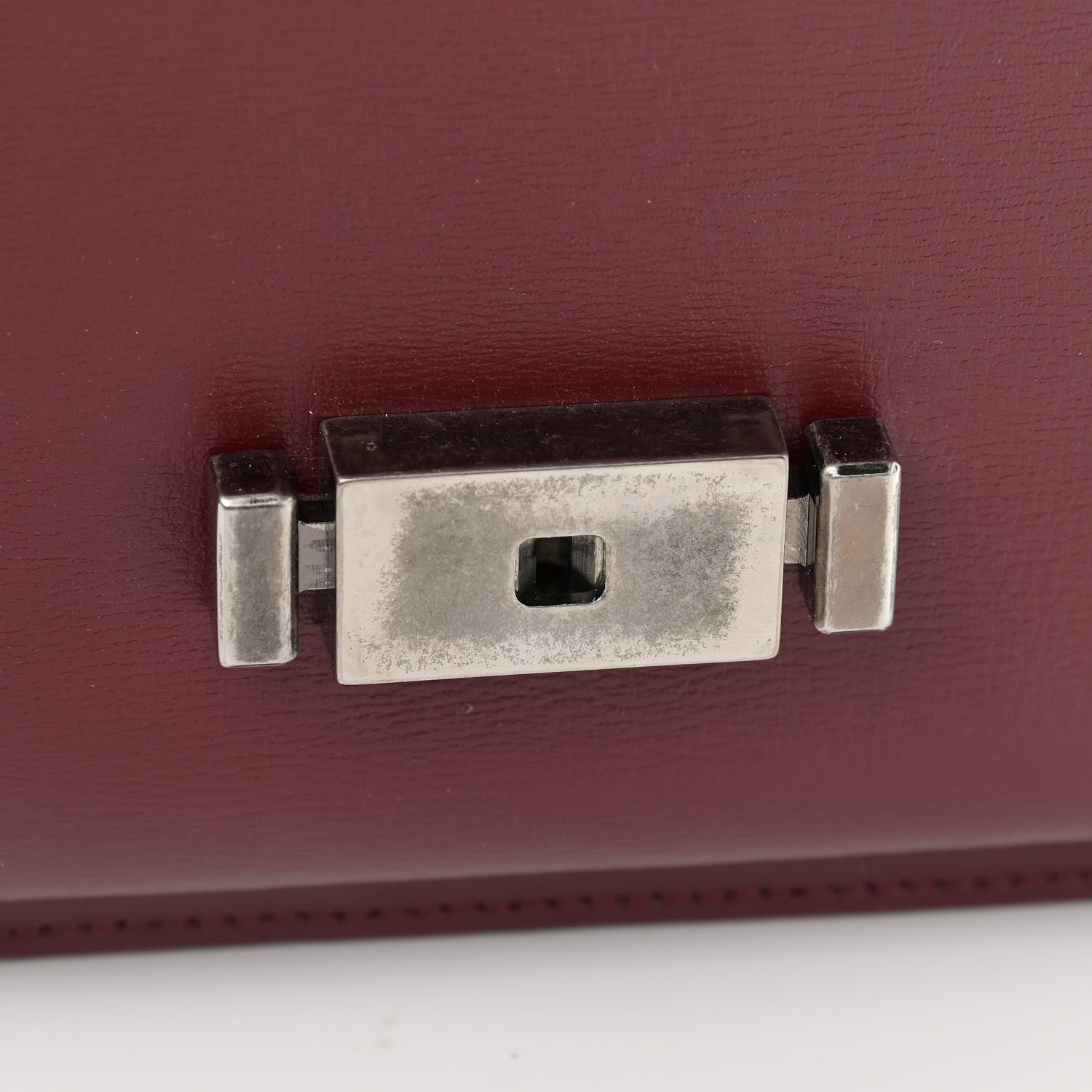 Saint Laurent Calfskin Medium Bellechasse Satchel Palissandre 14 of 15