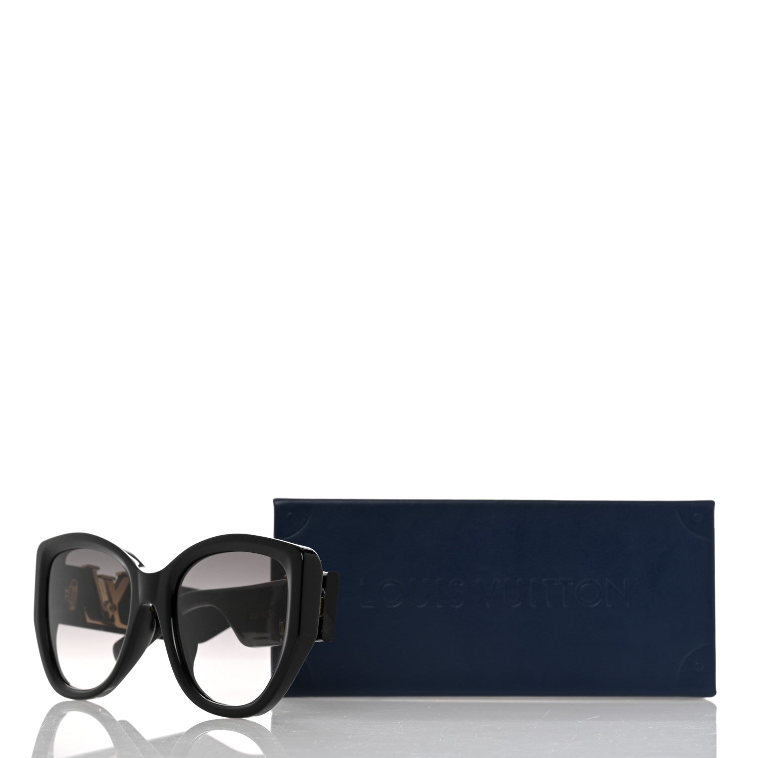 Louis Vuitton LV Icon Cat Eye Sunglasses Z1733W Black 8 of 8
