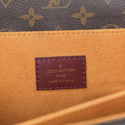 Louis Vuitton Monogram Braided Pochette Metis Safran 5 of 8