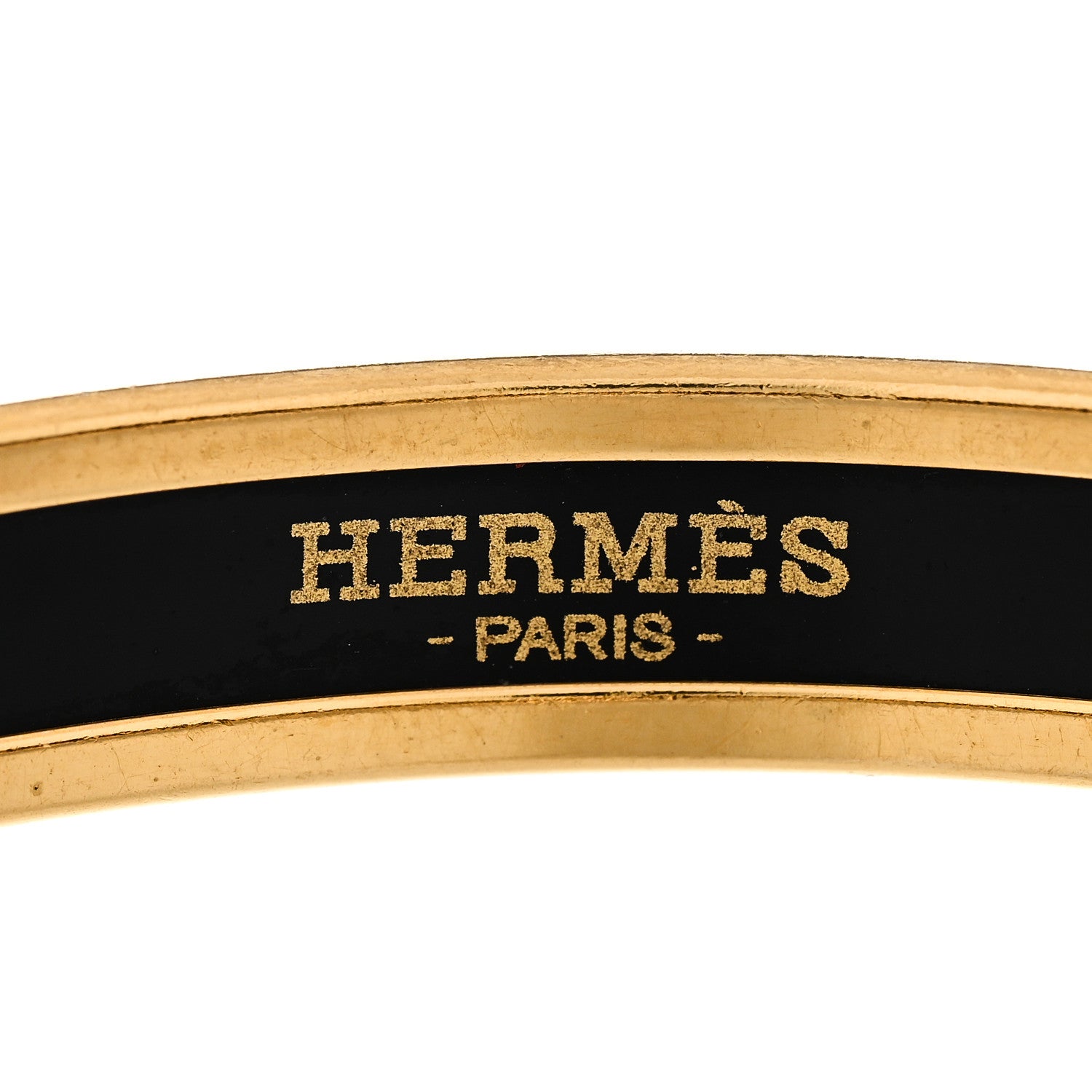 Hermes Enamel Printed Caleche Narrow Bracelet 70 Bleu 4 of 5
