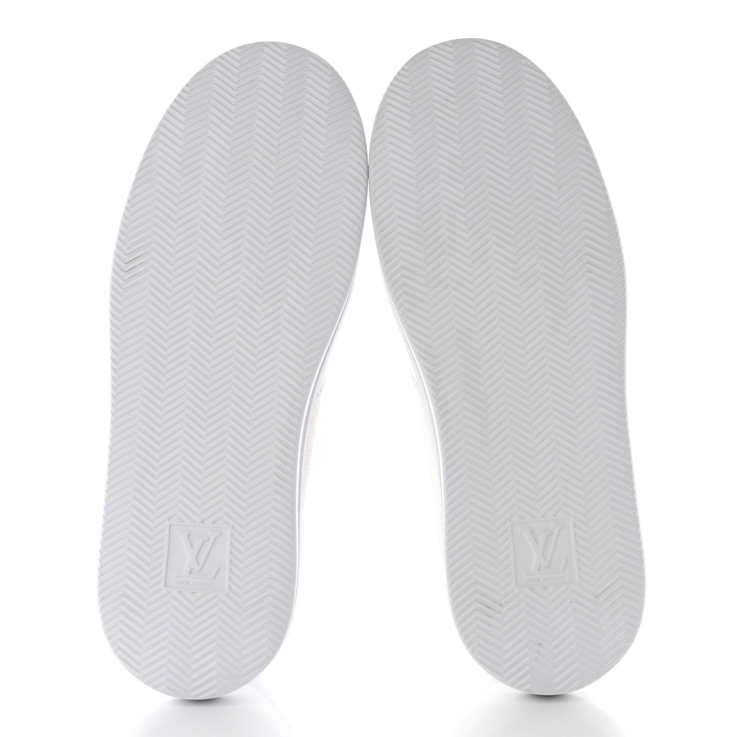 Calfskin Monogram Beverly Hills Sneakers 9 White Blue
