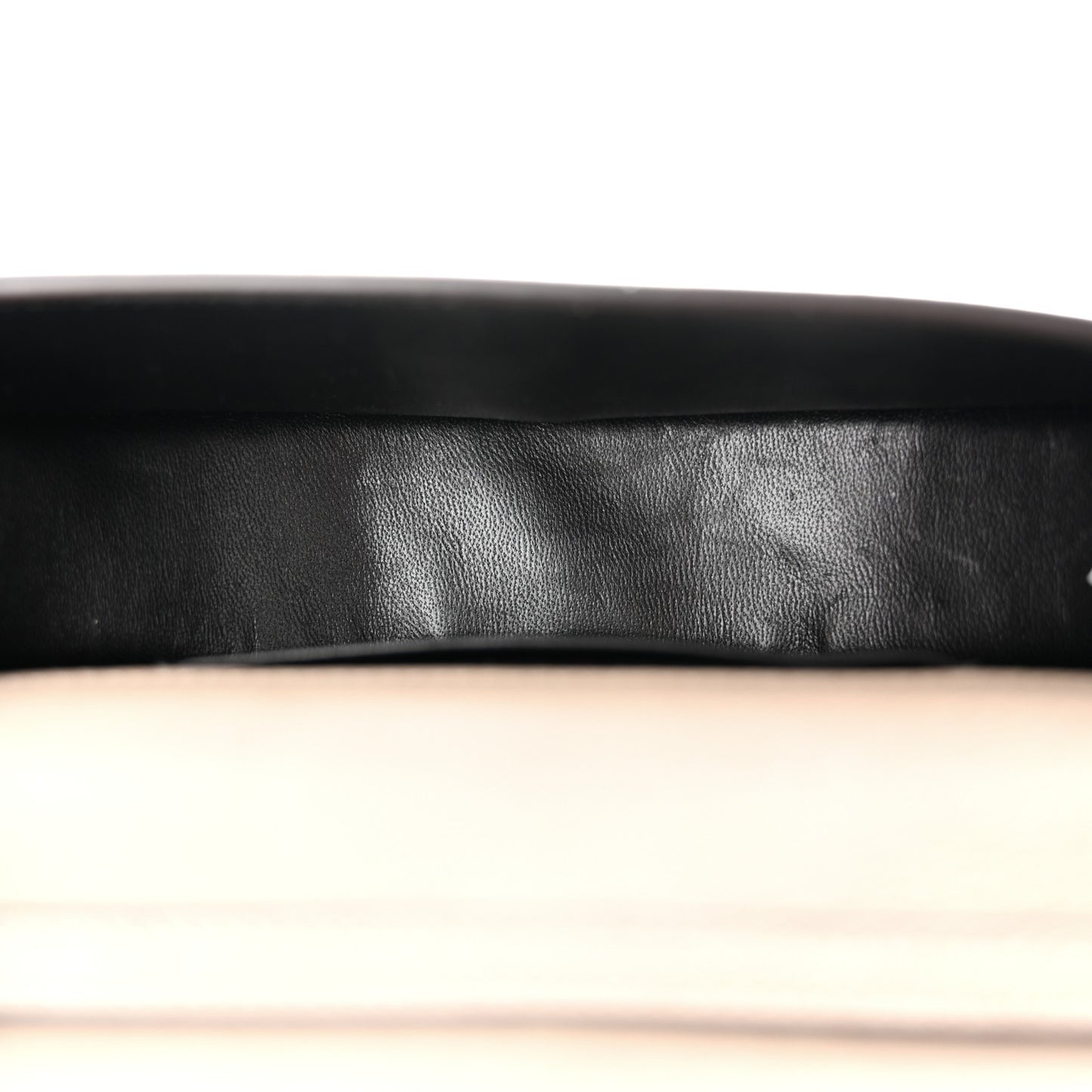 Calfskin Small Nile Bracelet Minaudiere Bag Motty Grey