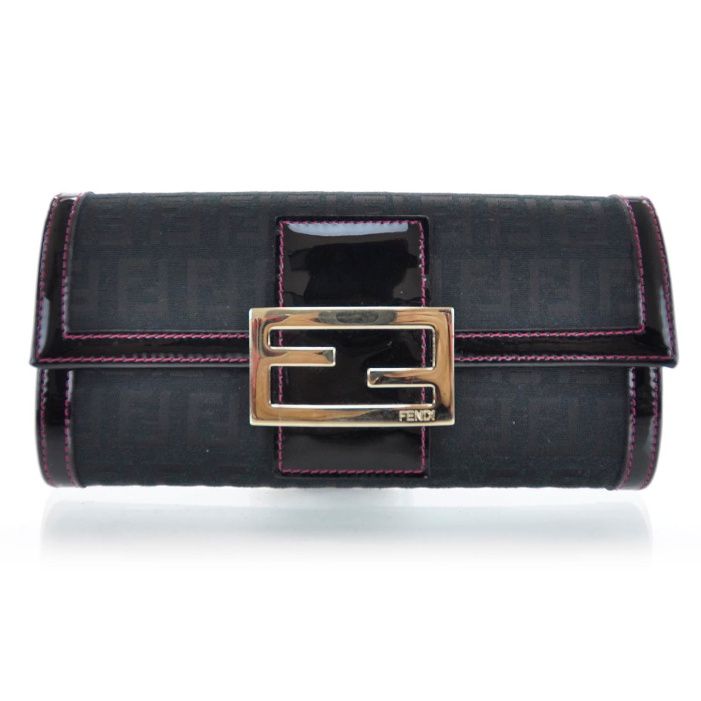 Zucchino Continental Wallet Black Pink