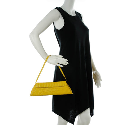 Nancy Gonzalez Crocodile Long Clutch Yellow 2 of 8