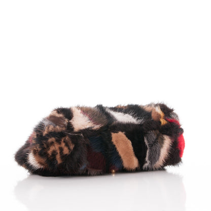 Chanel Mink Fur Medium Single Flap Multicolor 4 of 8