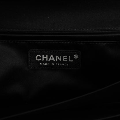 Chanel Satin Ribbon Evening Clutch Black 6 of 8