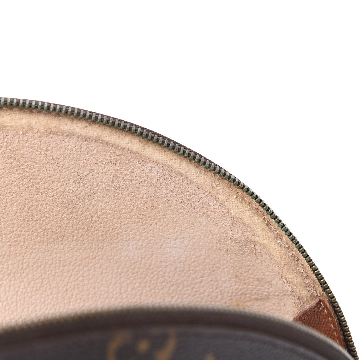Louis Vuitton Monogram Trousse Demi Ronde 9 of 13
