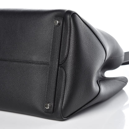 Christian Dior Supple Grained Calfskin Large Open Bar Tote Black 10 of 10