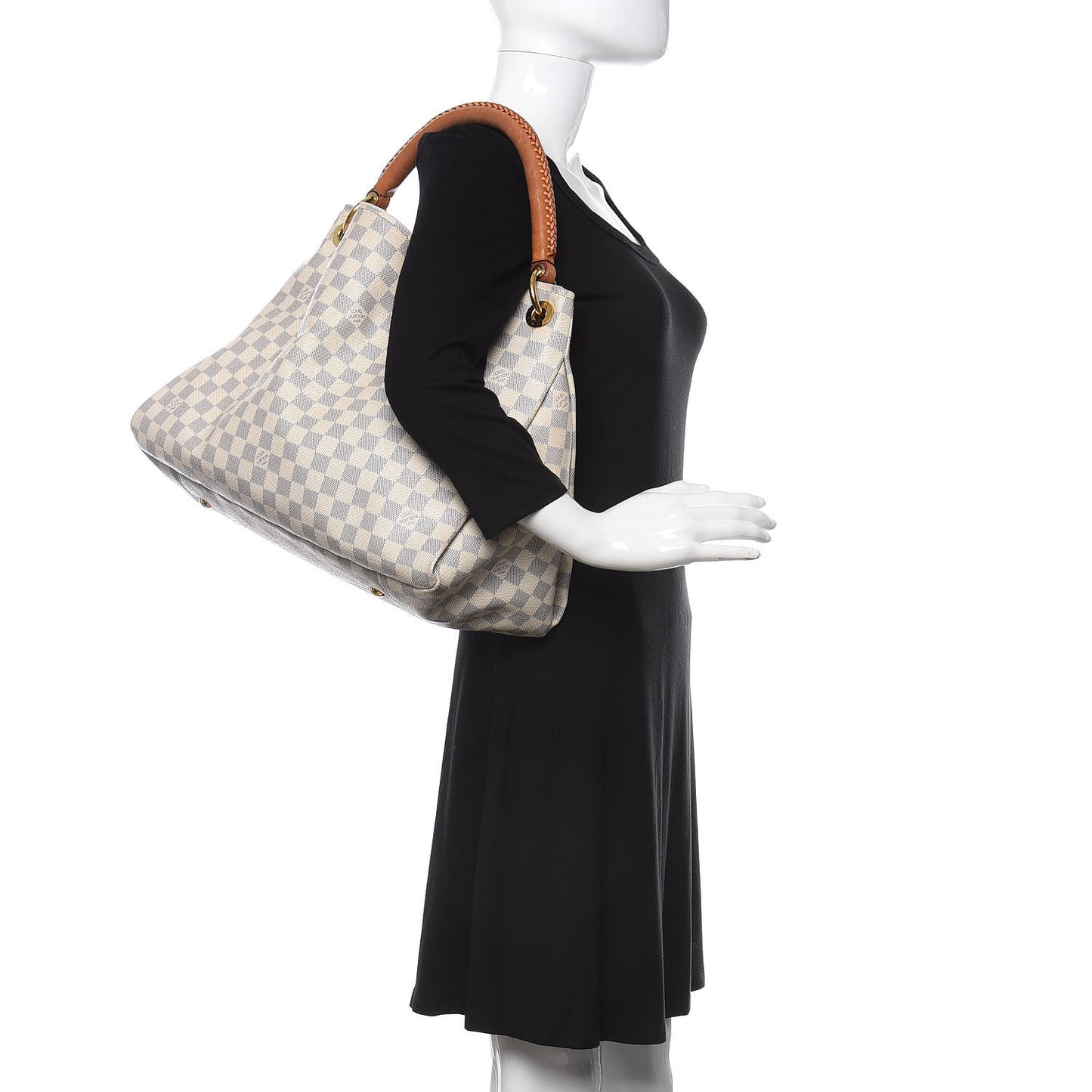 Damier Azur Artsy MM