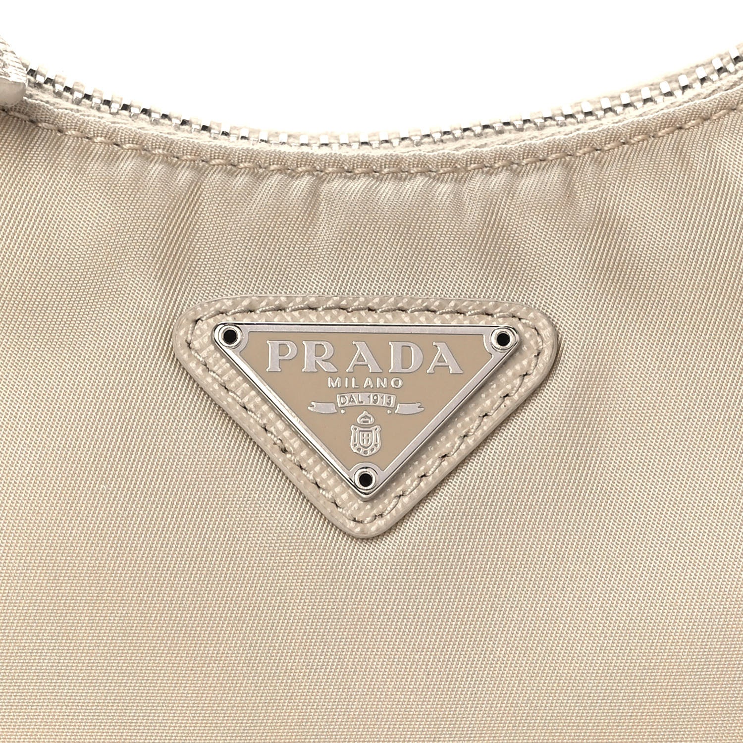 Prada Nylon Re-Edition 2005 Shoulder Bag Deserto 10 of 12