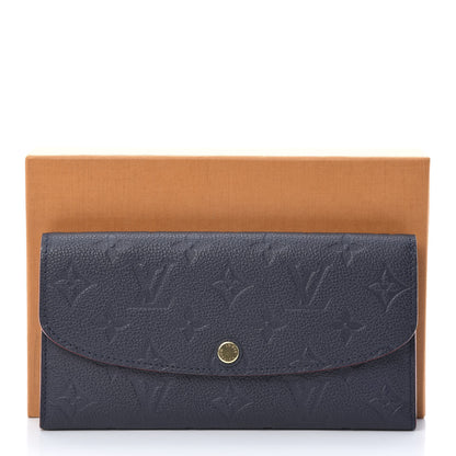 Louis Vuitton Empreinte Emilie Wallet Marine Rouge 8 of 8