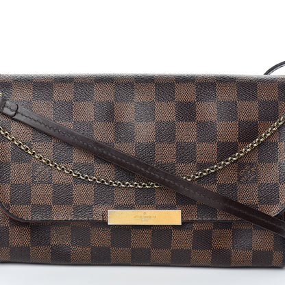 Louis Vuitton Damier Ebene Favorite MM 6 of 8