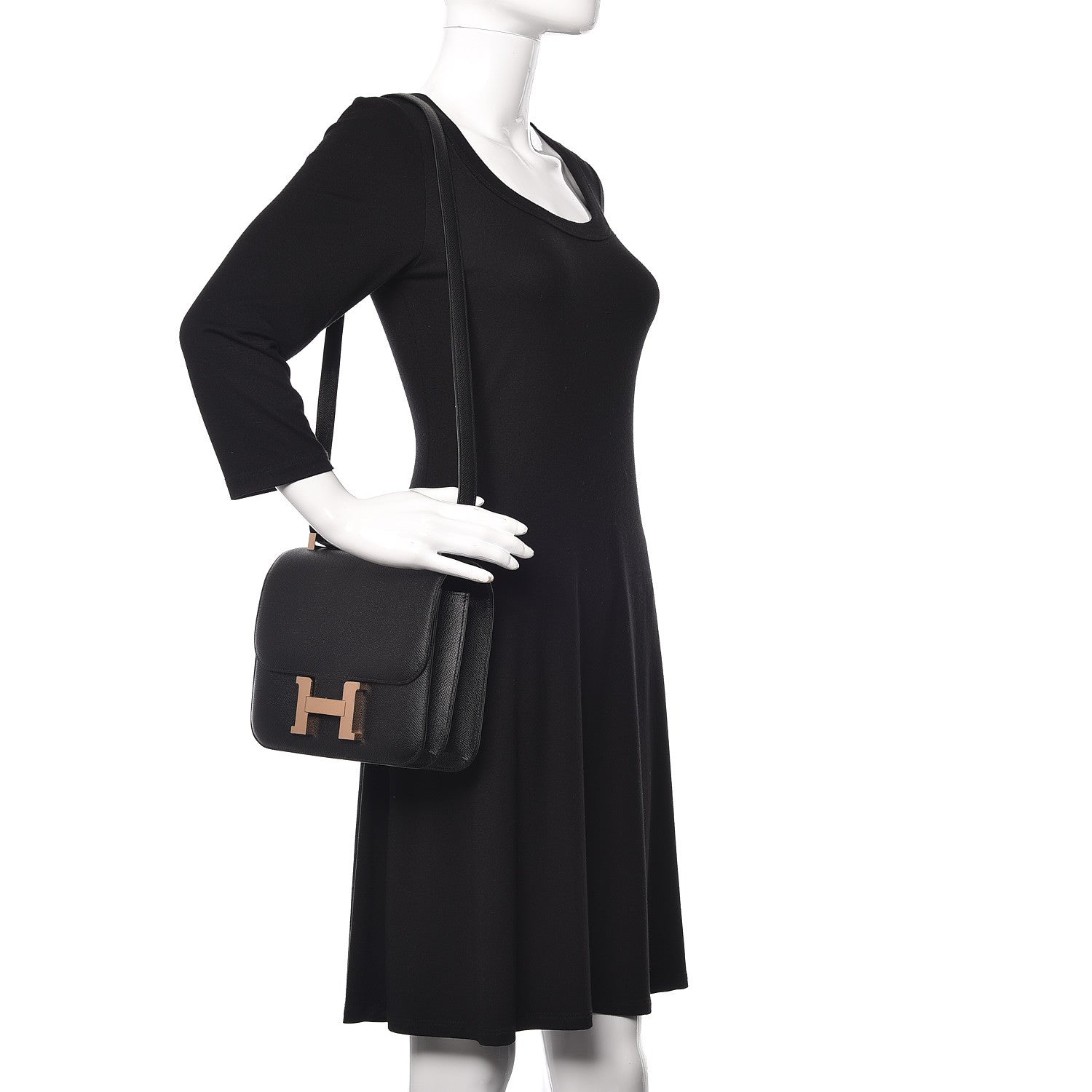 Hermes Epsom Constance 24 Black 2 of 24