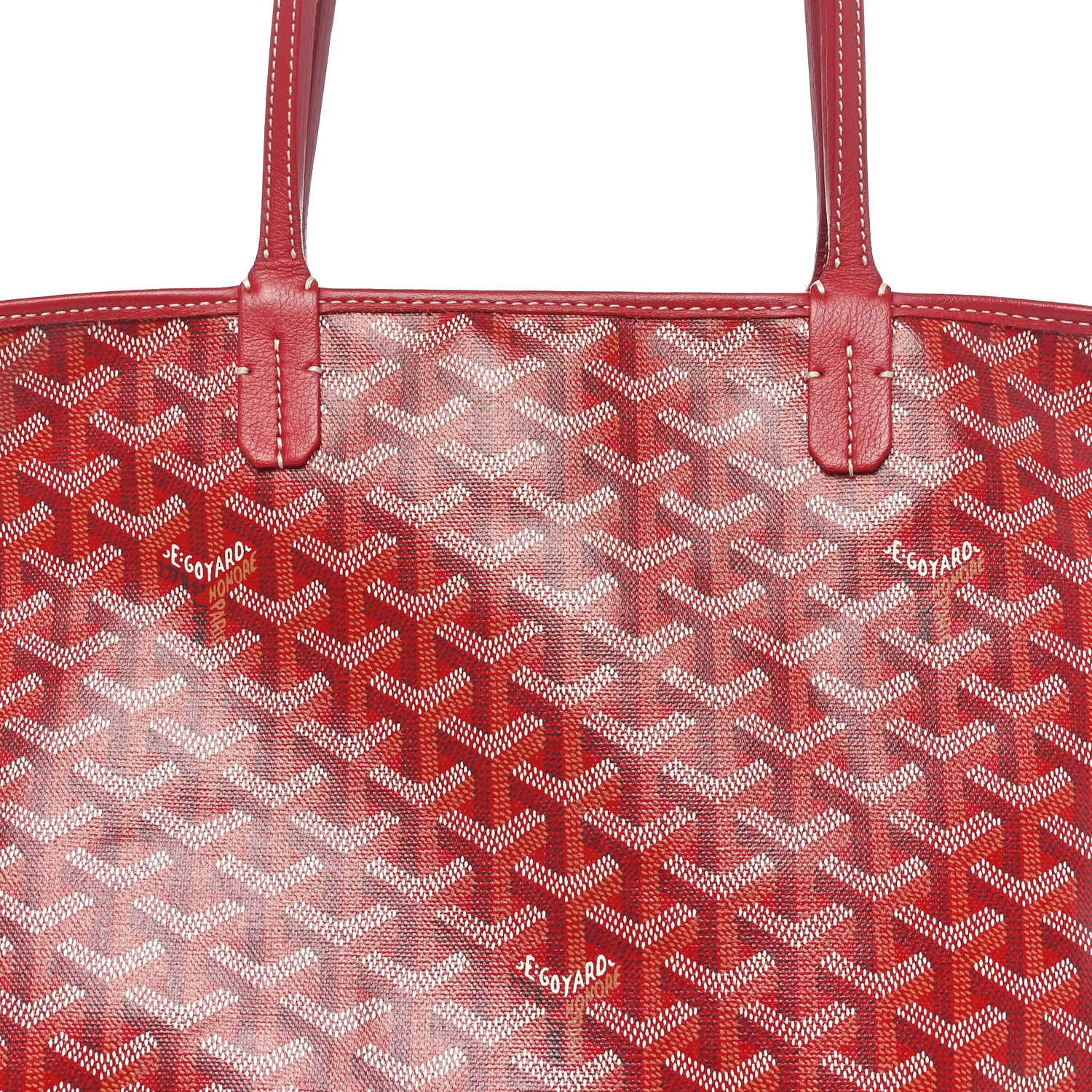 Goyard Goyardine Artois PM Red 7 of 9