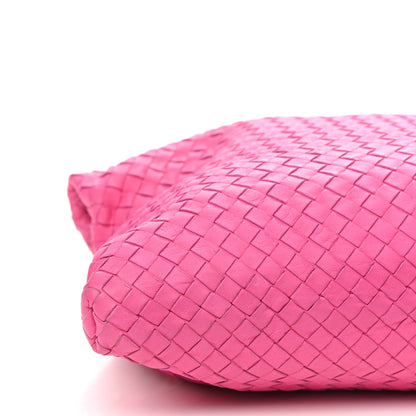 Bottega Veneta Nappa Intrecciato Maxi Convertible Tote Rosa Shock 8 of 10