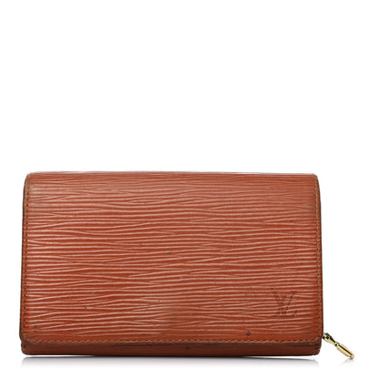 Louis Vuitton Epi Porte-Monnaie Billets Tresor Kenyan Fawn 1 of 4