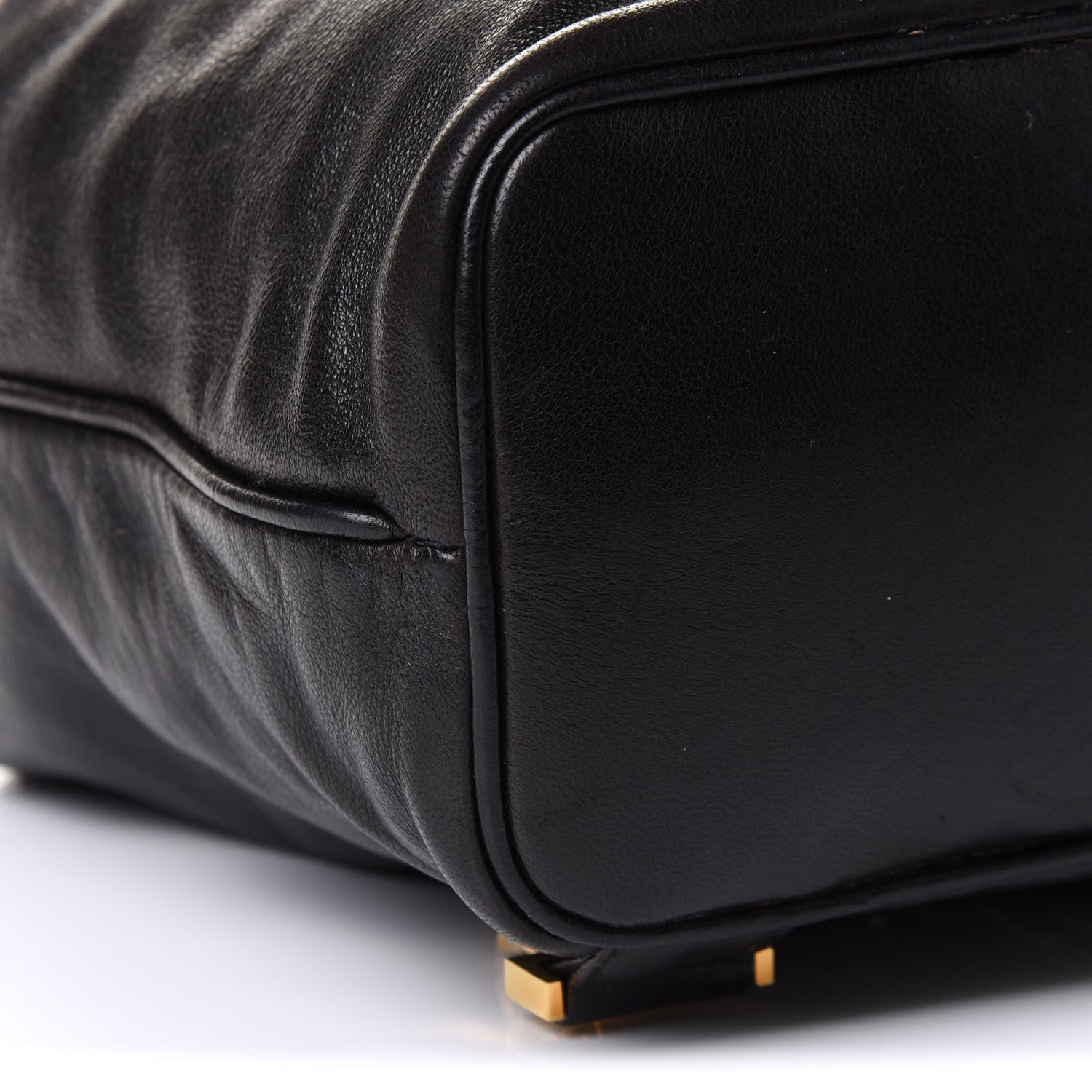 Chanel Lambskin CC Drawstring Backpack Black 9 of 10