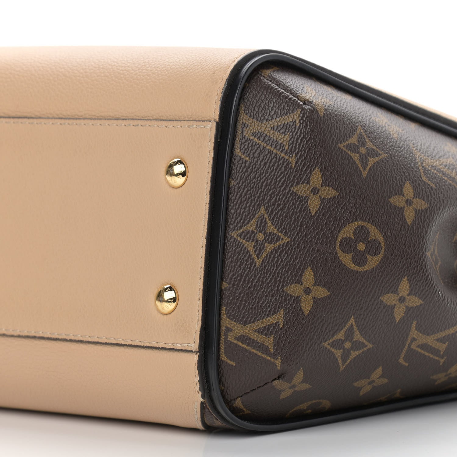Louis Vuitton Calfskin Monogram Kimono Tote Dune 8 of 11