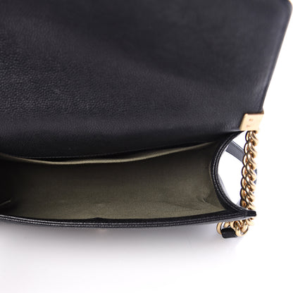 Chanel Caviar Quilted Medium Boy Flap Black 4 of 11