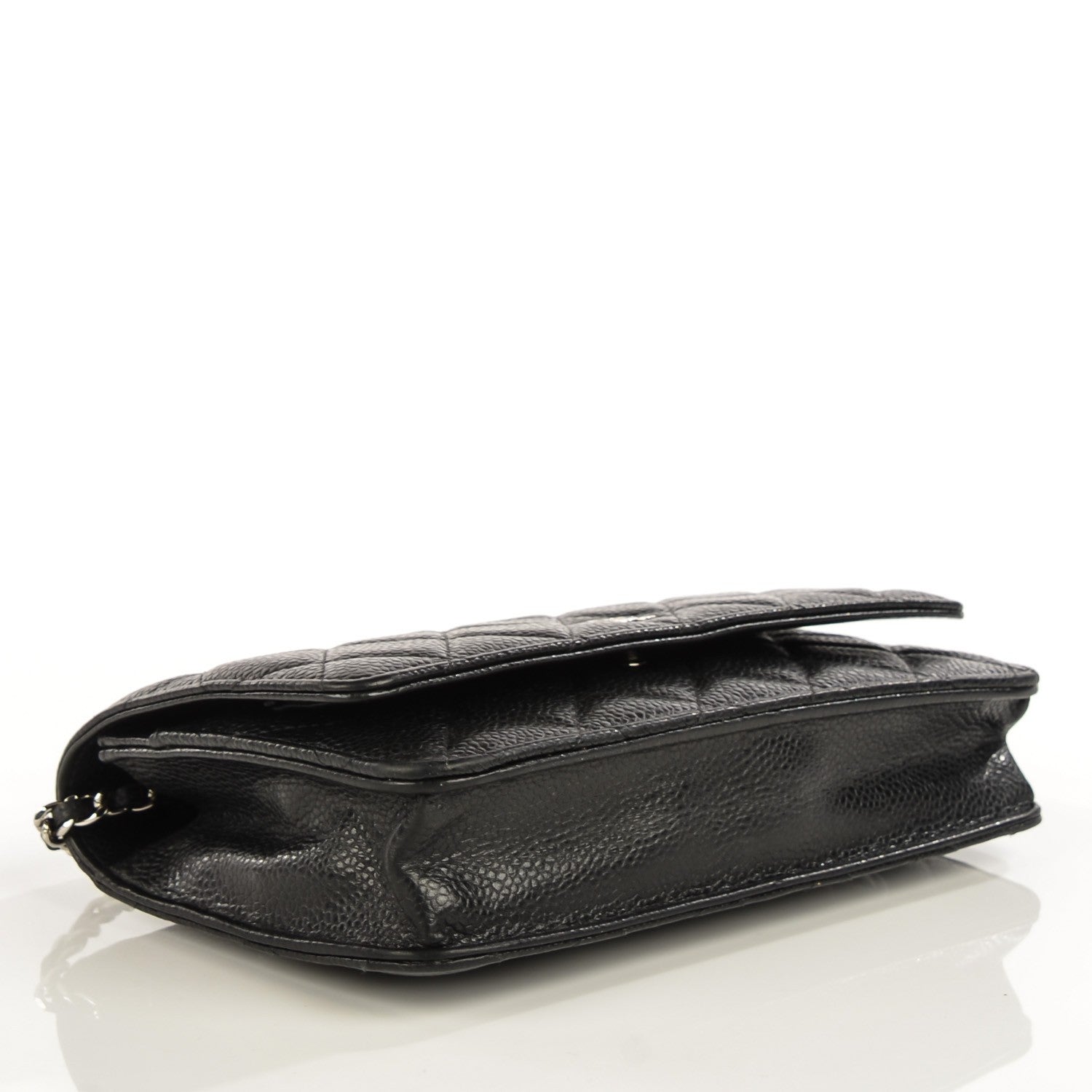 Chanel Caviar Quilted Wallet On Chain WOC Black 4 of 9