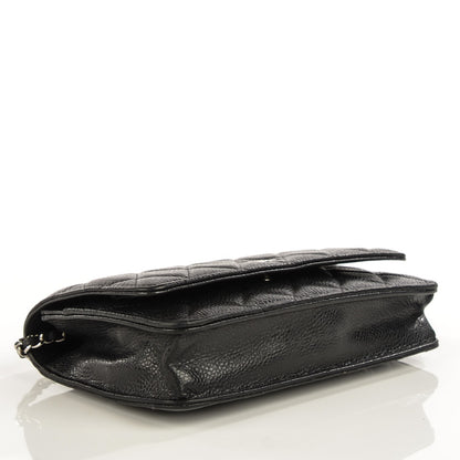 Chanel Caviar Quilted Wallet On Chain WOC Black 4 of 9