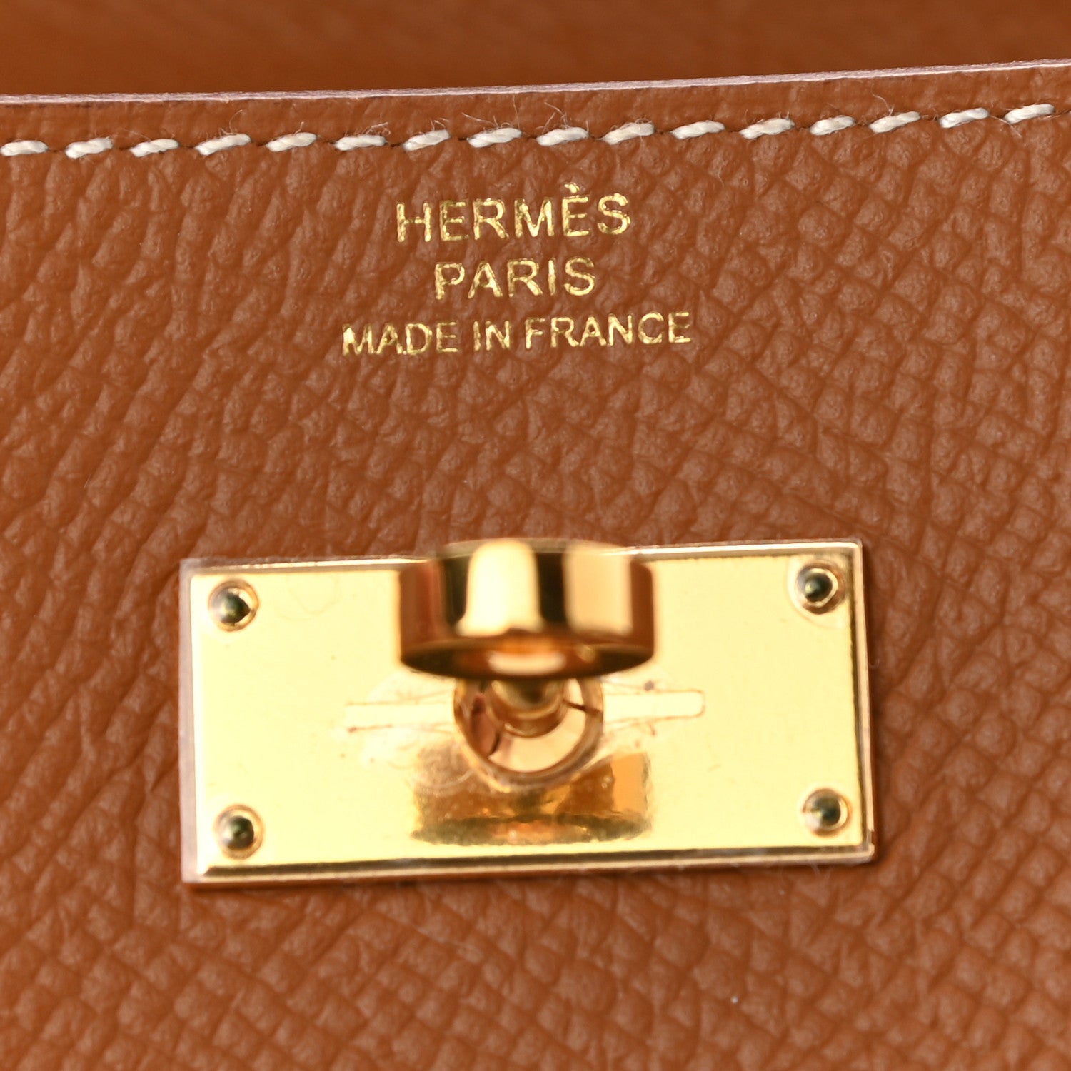 Hermes Epsom Kelly Wallet To Go Gold 6 of 7