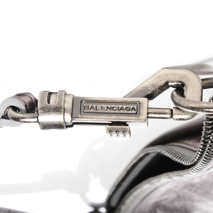Balenciaga Agneau Large Shoulder Pewter 10 of 11